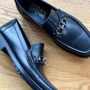 Ferragamo Mens Leather loafer